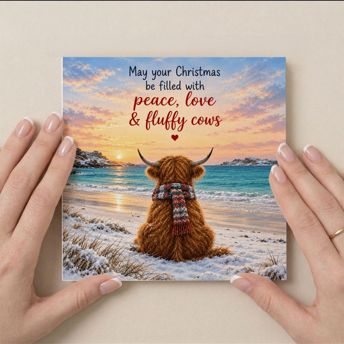 PP-GRE-6x6-ENVELOPE - Square Greetings Cards Mockup